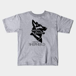 Mother of Doggos House Shepherd Kids T-Shirt